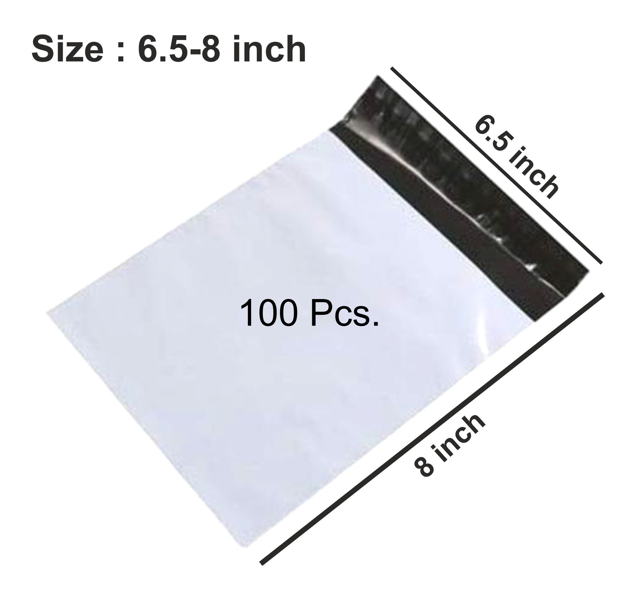 0900 Tamper Proof Courier Bags(6.5X08 PLAIN 180 POD M1) - 100 pcs - SkyShopy 0900 Tamper Proof Courier Bags(6.5X08 PLAIN 180 POD M1) - 100 pcs - SkyShopy